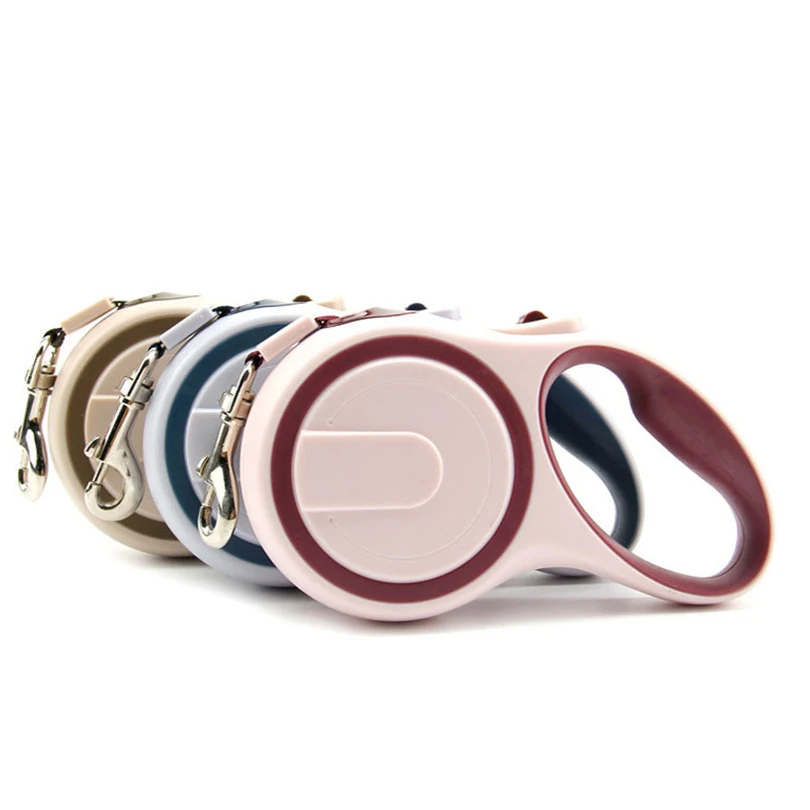 3M Retractable Plastic Dog Leash Automatic Pet Walking Leads For Small