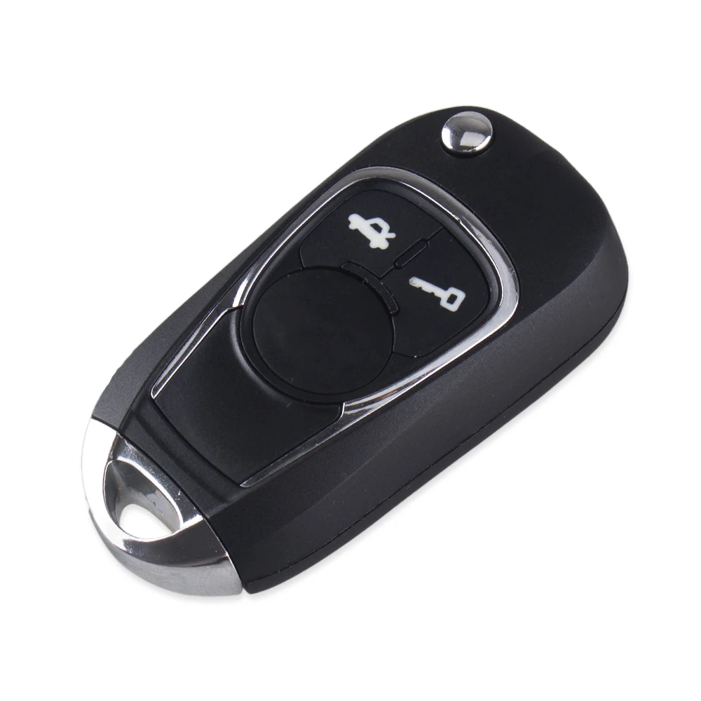 KEYYOU модифицированный 2 кнопки складной чехол для дистанционного ключа автомобиля брелок чехол для Chevrolet Epica флип ключ оболочка левое лезвие