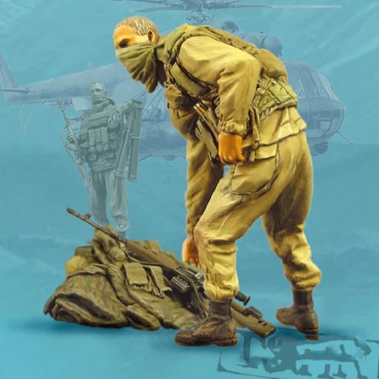 

1/35 Scale Assembly Resin Figure kit Russian Special Forces Soldier