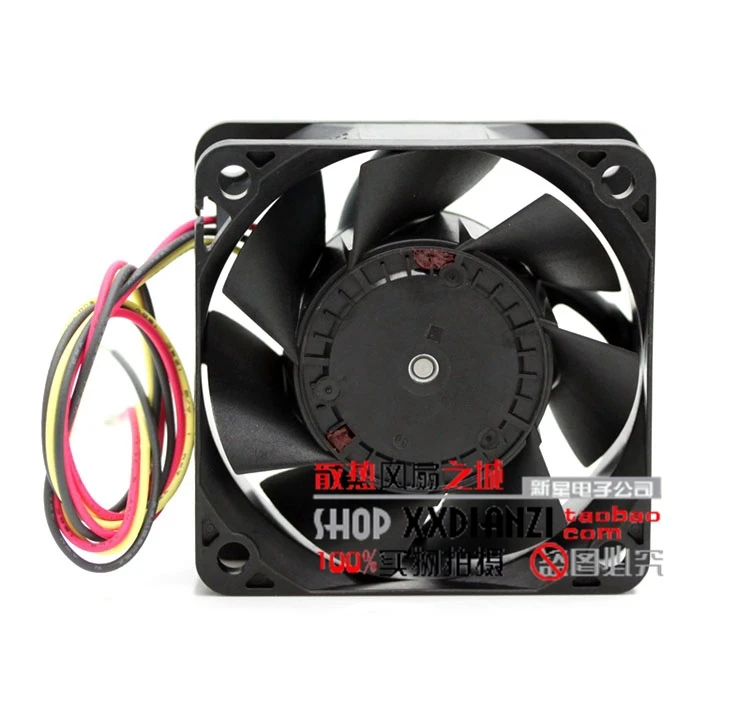 

H60T12BS2A7-53 6025 6 см 12В 0.35A ультра-прочный вентилятор