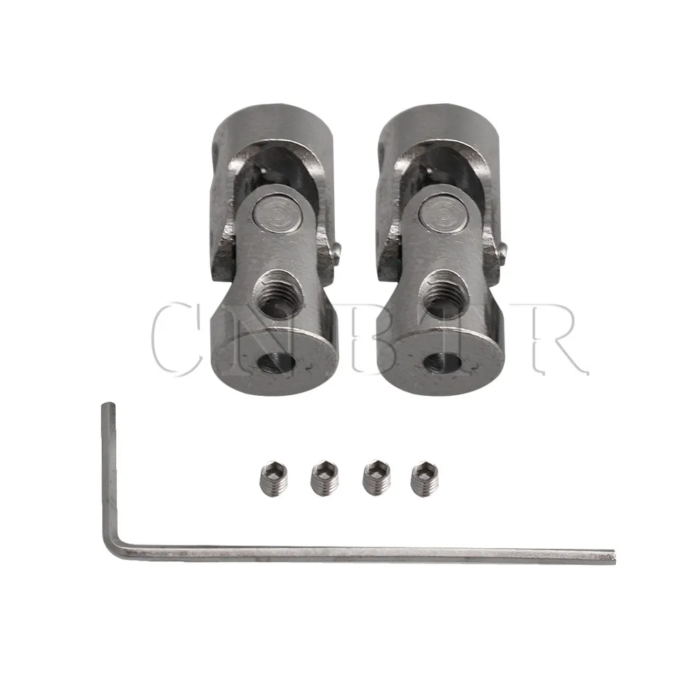 CNBTR 2.3mm to 2.3mm ID Length 18mm Rotatable Shaft Universal Joint