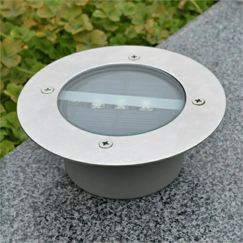 

Waterproof Solar Light Led Square Underground Outdoor Garden Yard Square Landscape Path Lamp Sonnenlicht#