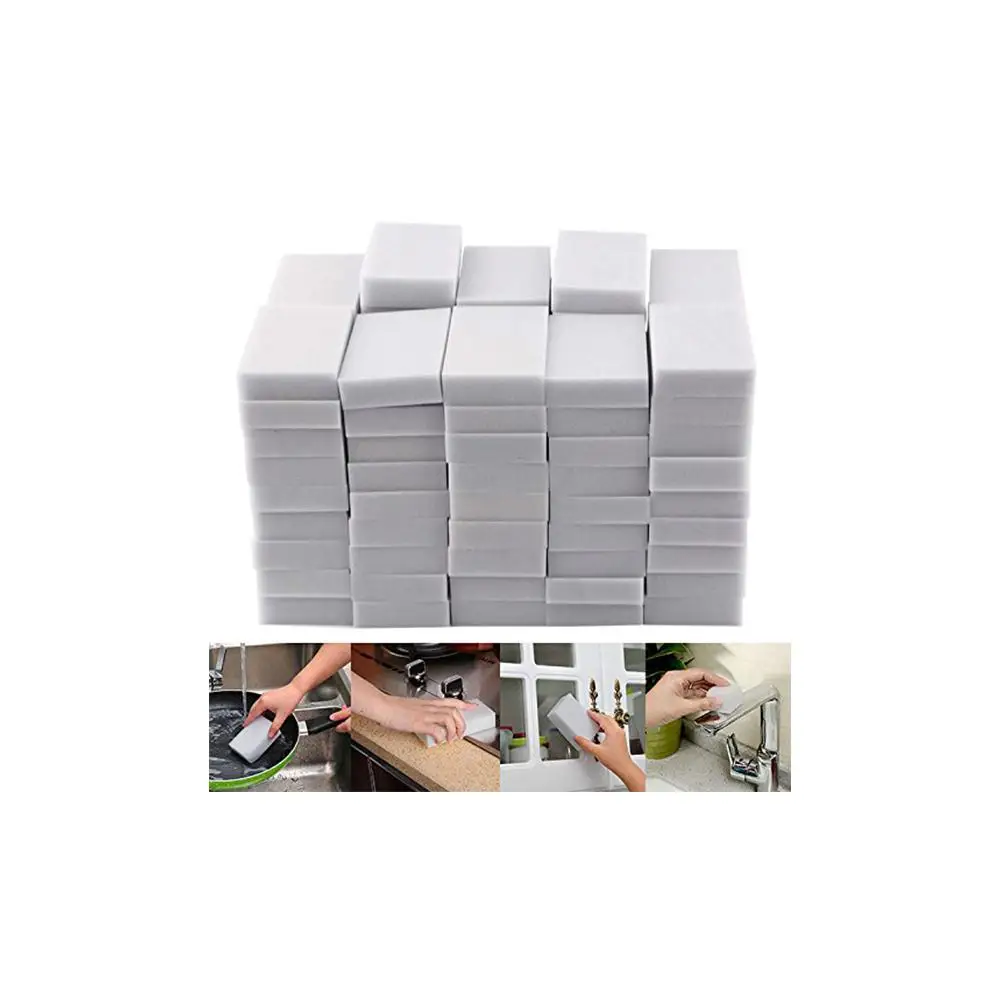 

Gray Magic Sponge Melamine Foam Cleaner Environment-Friendly Cleaning Sponges Cuttable Cleaning Tools For Kitchen Bathroom