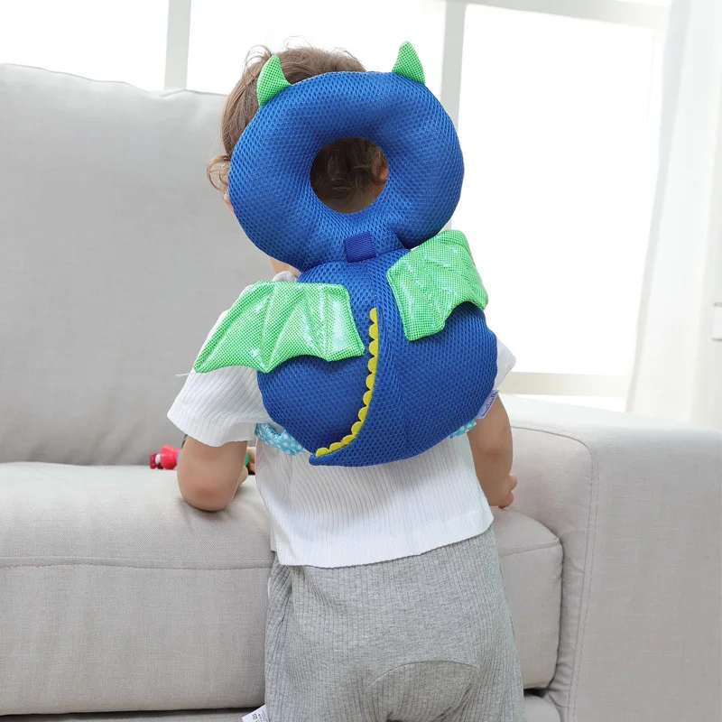 Baby Headrest Pillow Toddler Head Back Protection Safety Pad Harness