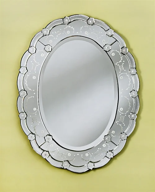 MR 201328 oval style bathroom mirrorin Decorative Mirrors
