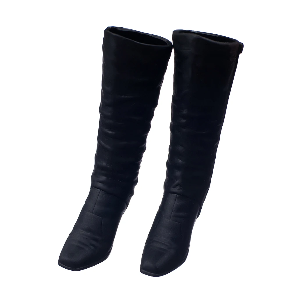 1:6 Scale High Heel Shoes High Boots Costume Outfits for 12 inch Phicen PH / Hot Toys HT / JIAOU / CY Girls Action Figure