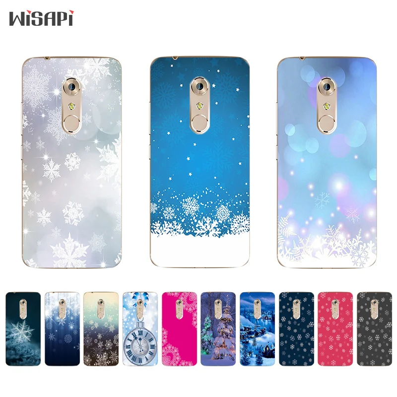 

For ZTE Nubia Z17 Mini TPU Phone Case for Axon 7 / 7 Mini Cover Ultra Thin for Nubia Z9 MAX Silicone Shell White Snow Pattern