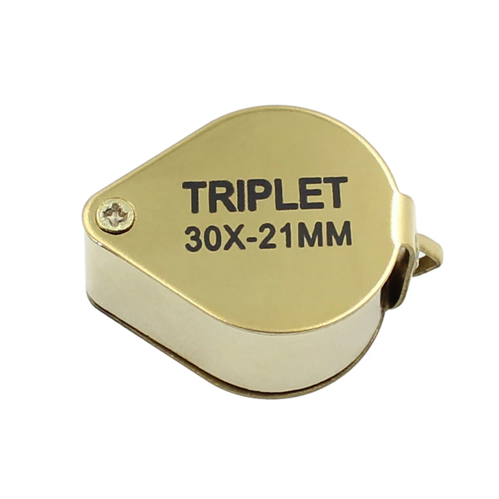 30X 21mm Jewelers Eye Loupe Magnifier Magnifying Glass Jeweler Tool for Watch Making Inspecting Jewelry