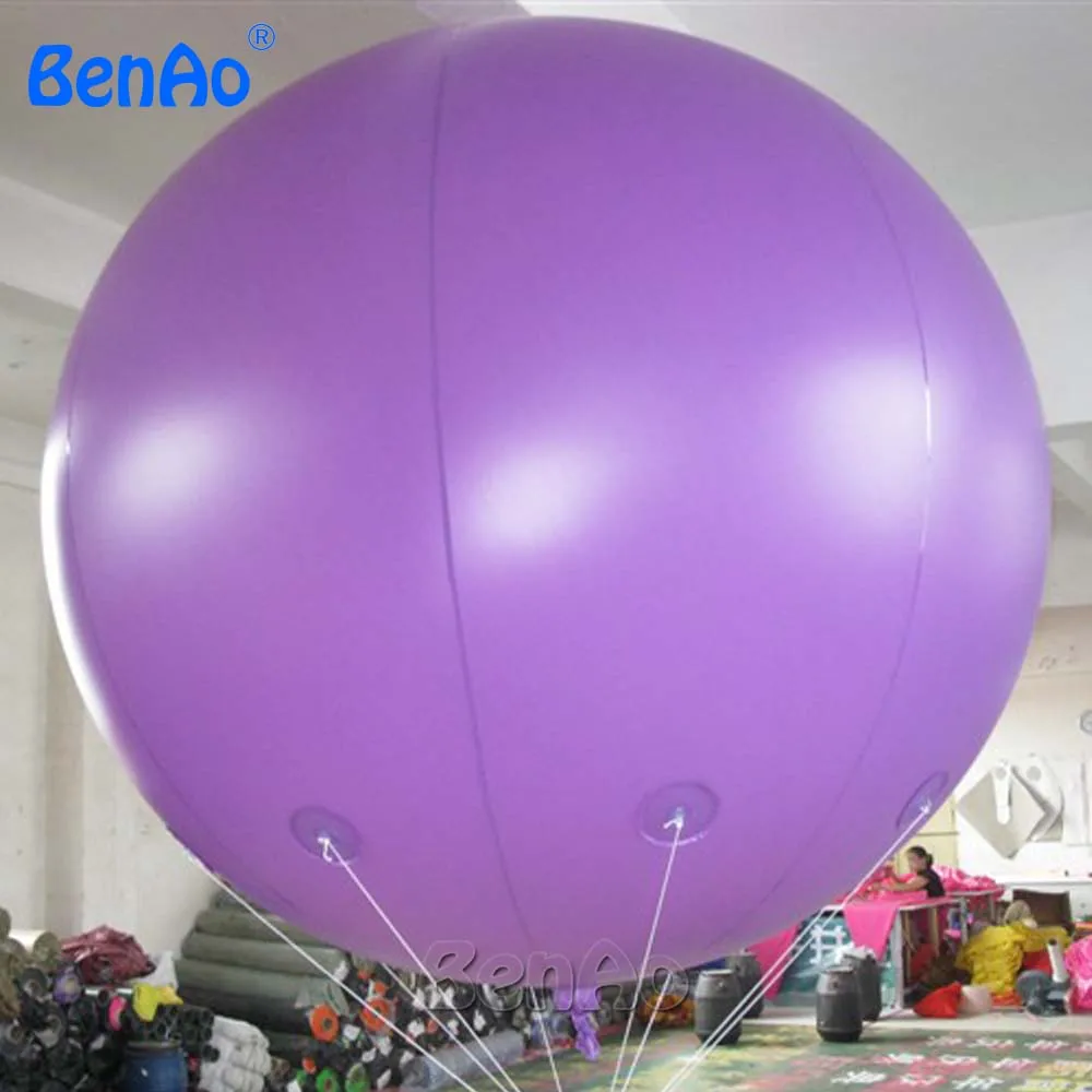 AO058P 2M hot sale custom design logo inflatable advertising ball inflatable Helium sky balloon