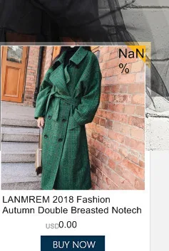 LANMREM Новая модная куртка с капюшоном и длинным рукавом большого размера Женская куртка на молнии с карманами Vestido YE38314