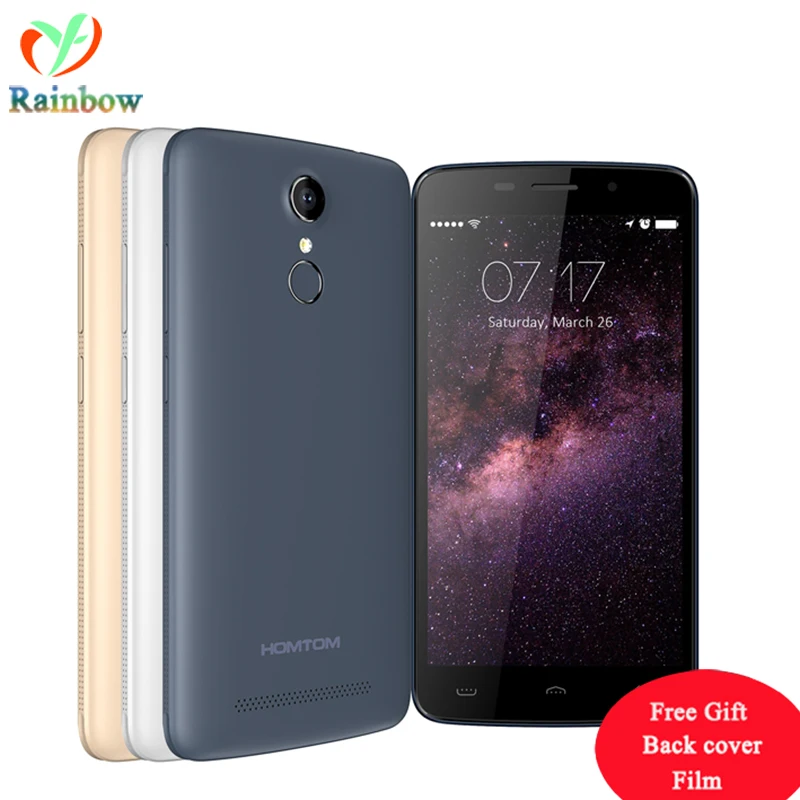 Original HOMTOM HT17 / HT17 Pro 4G Smartphone Android 6.0 Mobile Phone MTK6737 1280x720 HD 8.0MP GPS,OTG 3000mAh Cell phone