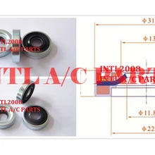 Воздушный компрессор кондиционера вал манжета для GM DA6/HT6/HR6/HR6HE/R4/V5, NIHON NVR14OS Двойные Губы