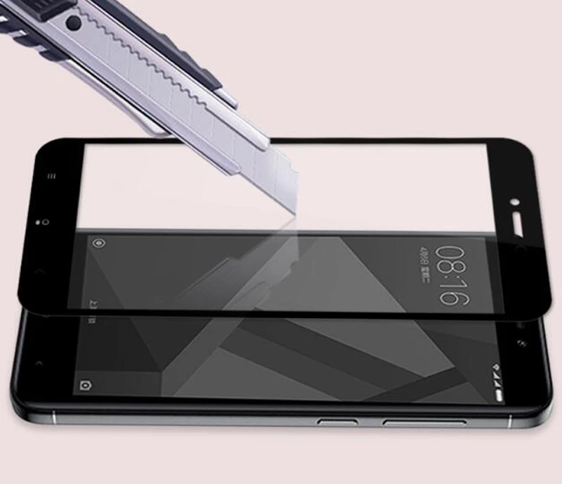 Защитное стекло закаленное 3D с полным покрытием для Xiaomi Redmi 4X|tempered glass|glass for xiaomifull