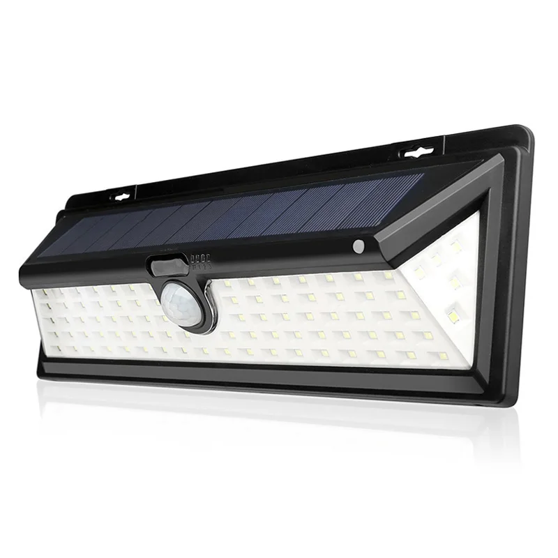 

90 LEDs Motion Sensor LED Solar Light Waterproof Solar Lamp Outdoor Solar Powered Garden Light Emergency Wall Lamp
