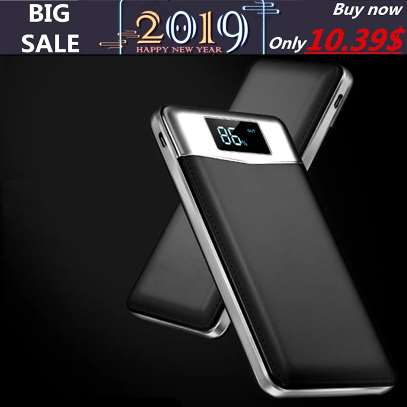 Original Power Bank 30000mAh External Battery Fast charge Dual USB Powerbank 18650 Portable Mobile phone Charger for iphone7 8 X
