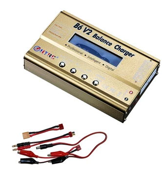 

HTRC B6 V2 80W 1-6S Battery Intelligent Balance Charger Discharger for RC Model Aircraft/Car LiHV LiPo LiIon LiFe NiCd NiMH PB