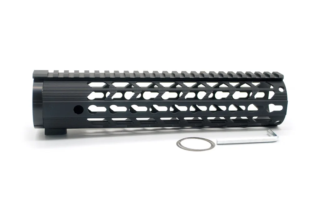 

Black Color 10'' Inch Low Profile Style Handguard Picatinny Rail Mount Scope Bracket Fit AR10/LR-308