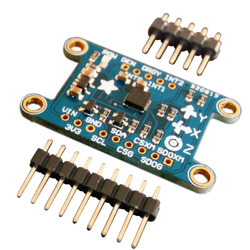 1 шт. LSM9DS0 иду 9 DoFsensors Высокоточный integrated 9 ось Отношение датчики SPI/I2C