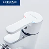 LEDEME Bidet Faucet Finished Deck Mounted Brass Bathroom Adjustable Single Hole Mixer Hot And Cold Tap Bidet Faucet L5003W ► Photo 3/6