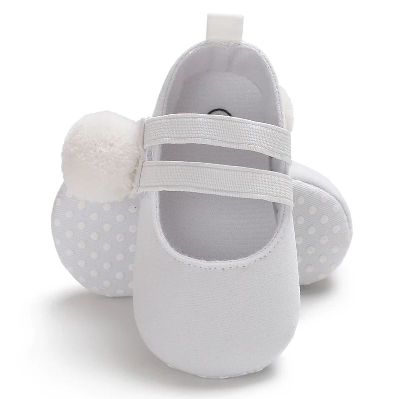 Новинка для новорожденных; для маленьких девочек волосы мяч принцессы обувь мягкая подошва Нескользящие Детские туфельки Лето Повседневное