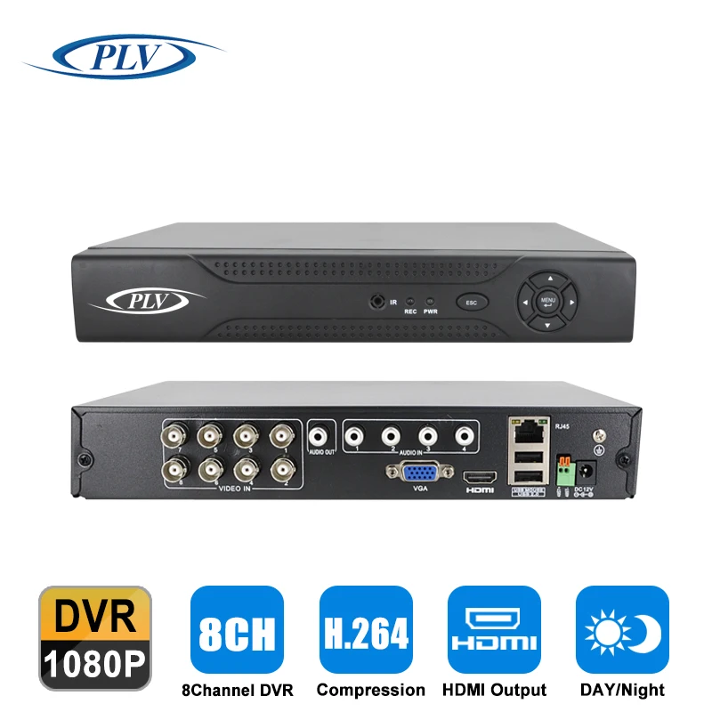 Новое поступление 1080 P AHD-h 4 канала AHD DVR Регистраторы видео 8-канальный Hybrid ahdh для