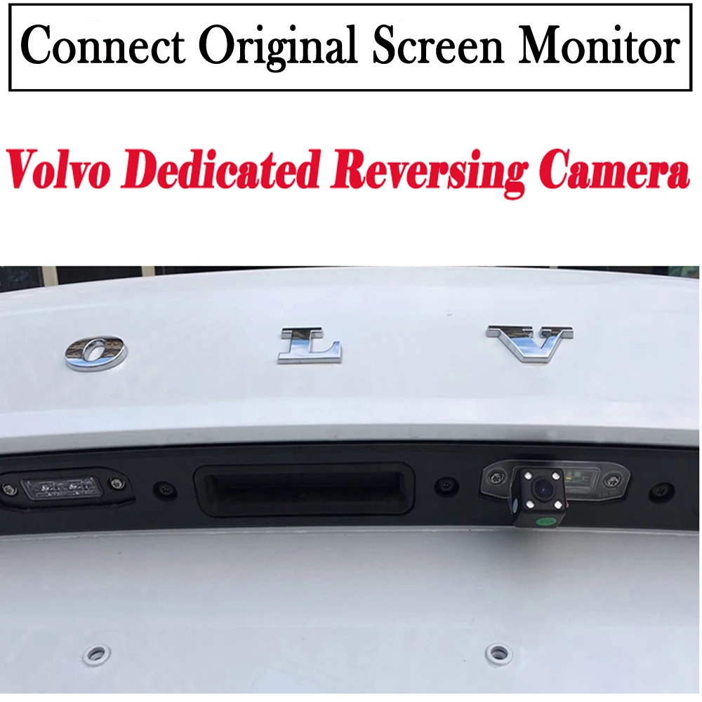 Реверсивная камера для Volvo S60 S80 2015 2016 2017 2018 2019 фронтальная задняя адаптер
