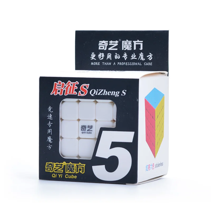 Новинка волшебные кубики Droxma QiYi Qi Zheng S 5x5 скоростные игрушки головоломки