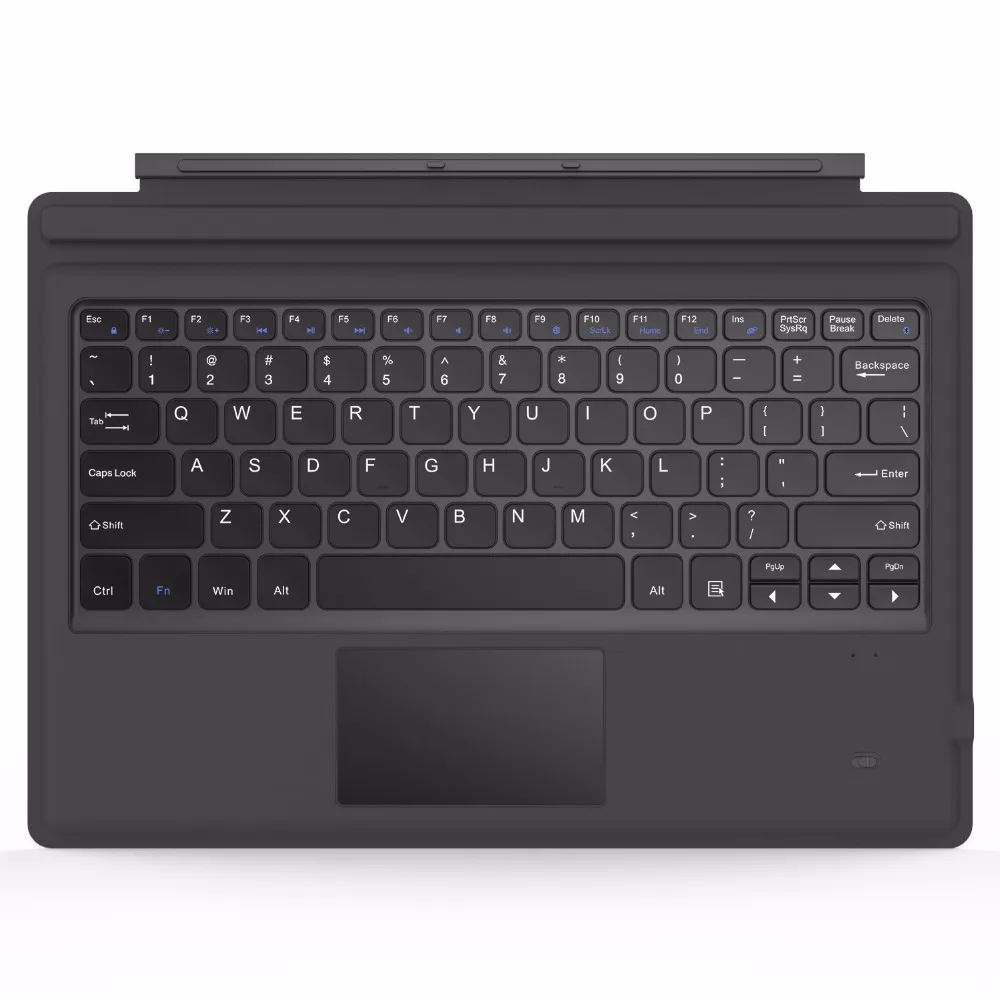 MoKo type Bay для Surface Pro 6/Surface Pro 5(Pro)/Pro 4, легкая тонкая беспроводная bluetooth-клавиатура с двумя кнопками