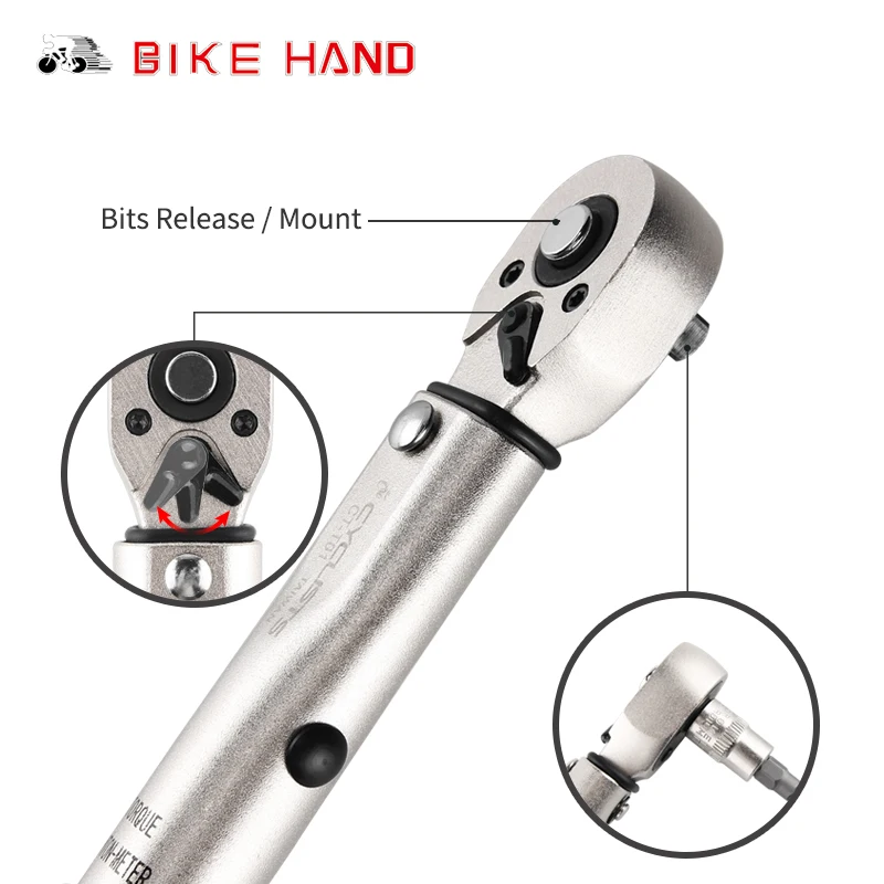 Набор инструментов для ремонта велосипедов BIKEHAND динамометрический ключ