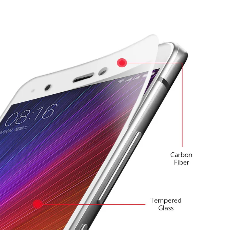 3D закаленное стекло для xiaomi redmi 4X пленка Note защитное полное покрытие 9H 3d