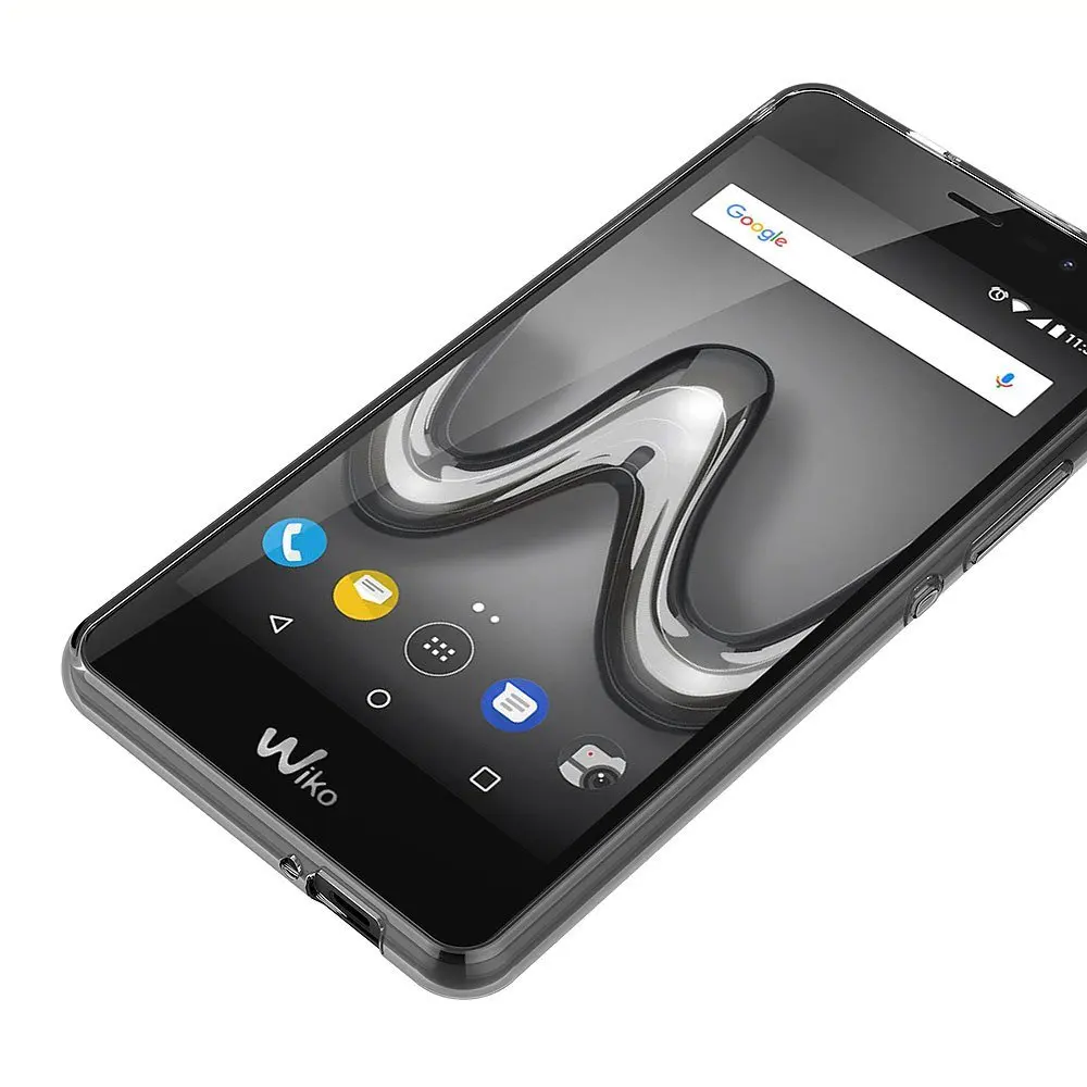 Прозрачный чехол для Wiko Tommy 2 Мягкий ТПУ силиконовый гелевый прозрачный Coque/чехол