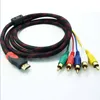 1080P HDMI to 5RCA Audio Video Converter AV Adapter Component 5-RCA RGB Cable 1.5M 59inch ► Photo 2/6