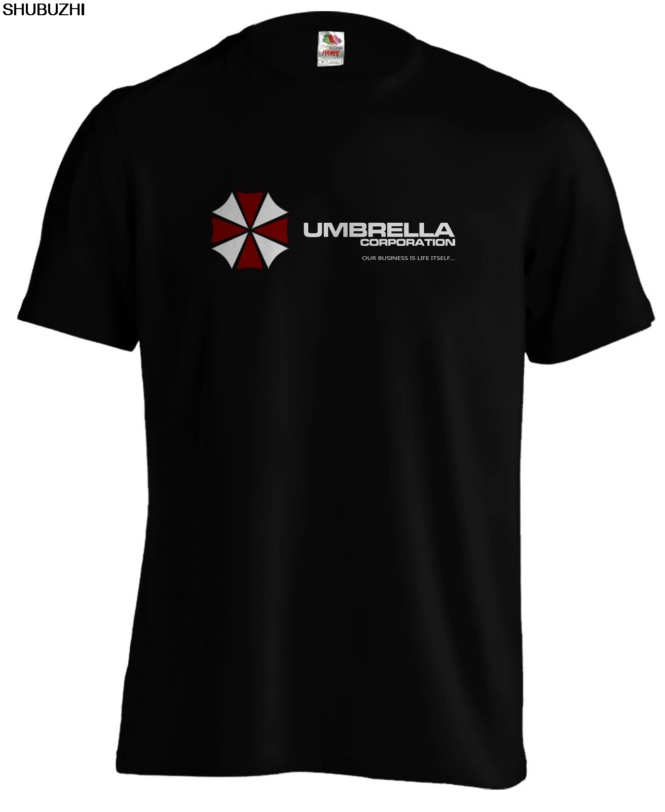 

Umbrella Corporation Resident Evil Zombies Evil Parody Gaming Geek T shirt Tee T Shirts Funny Tops Tee New Unisex Tops sbz1032
