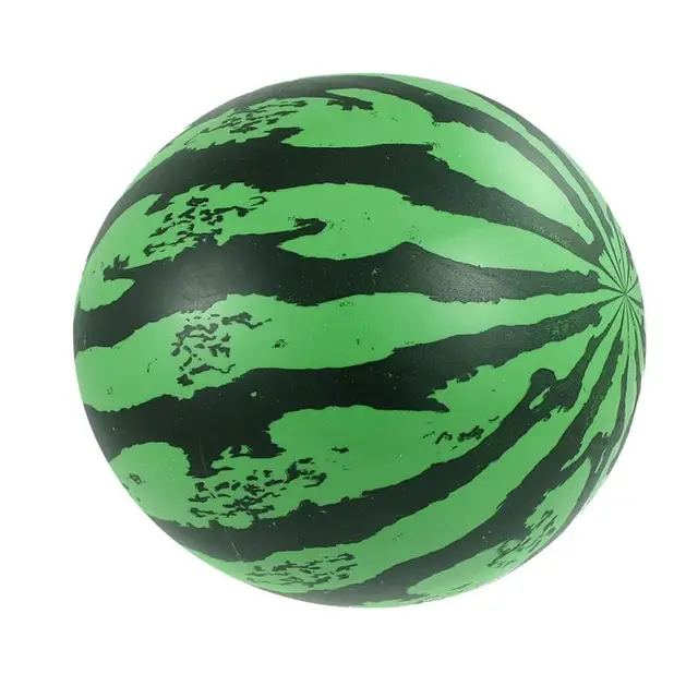 Watermelon Style Beach Ball For Kids Evening Kids Summer Party PVC Cartoon Toy 17cm Childn Toys Sports Beach Volleyball