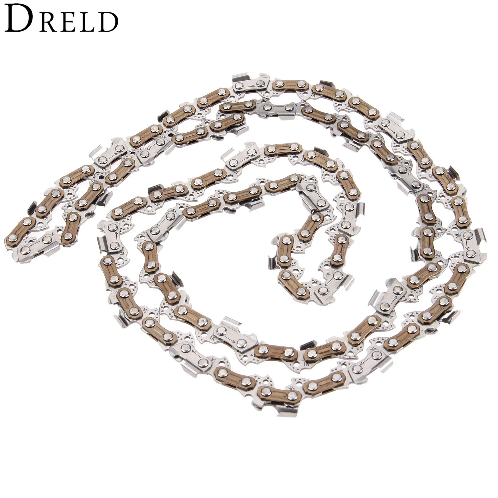 

DRELD 20" Chainsaw Chain 3/8"LP .050 Gauge 47DL Chain Saw for Wood Cutting Chiansaw Parts Woodworking Tools