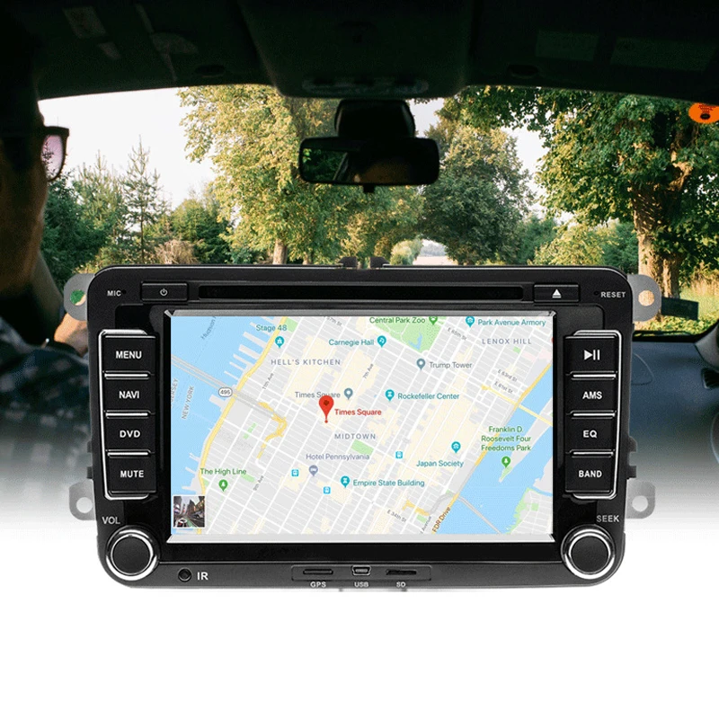 Sale 7 inch Car Multimedia player 2 Din Car DVD Rear View Mirror Monitor Camera Video Auto Parking Assistance Night Vision Reversing 8