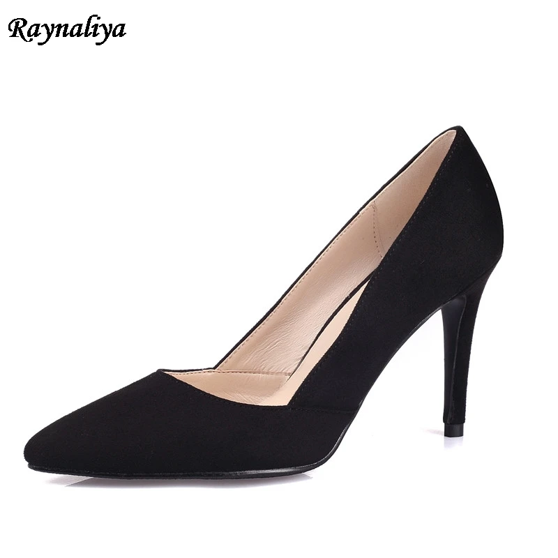 high heels with small heel