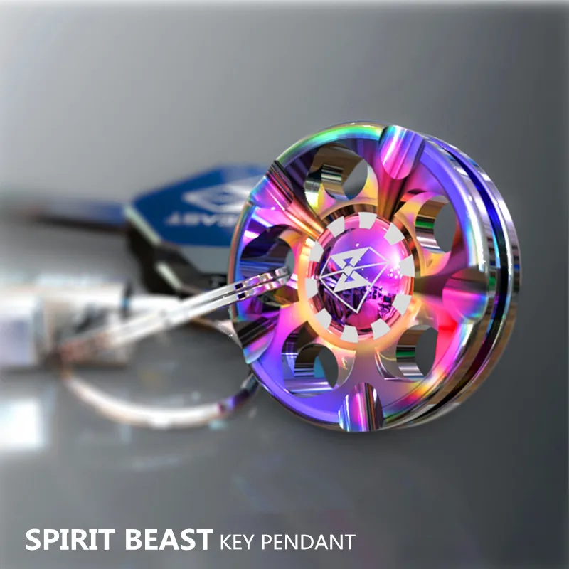 Кулон в виде ключа для мотоцикла Spirit Beast креативное украшение стиле обода колеса