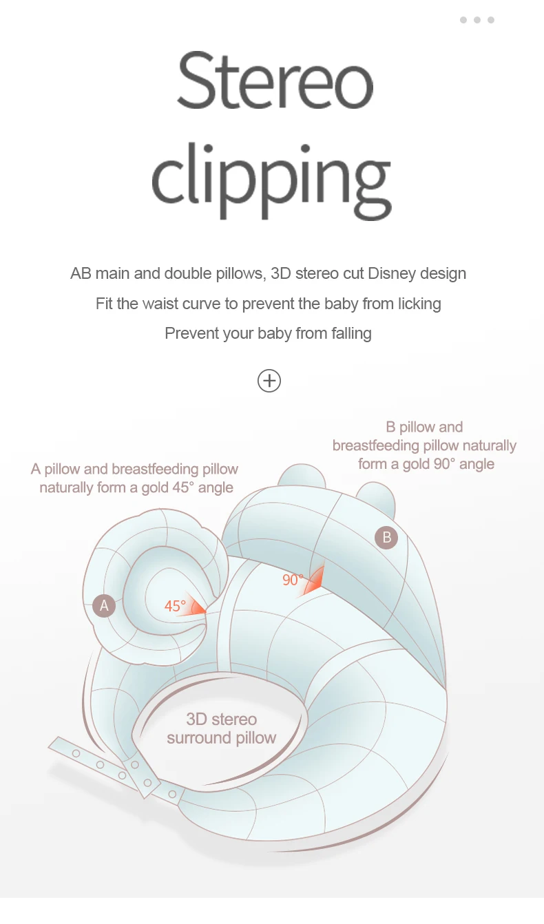 Дисней Микки Кормление артефакт Грудное вскармливание Подушка Пояс сиденье Подушка Анти-отек молоко стул Поддержка Подушка