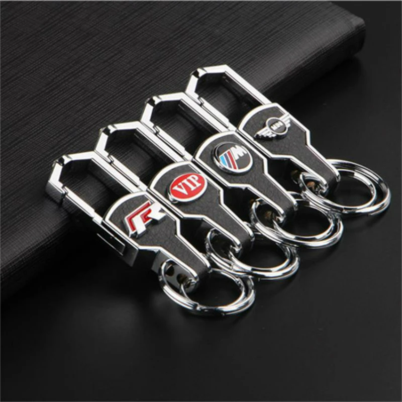 

High Quality Car Keychain 3D LOGO Car Keys Ring Car-styling Auto Key Chain Keyring Keyfob Key Ring Pendant Best Festival Gift