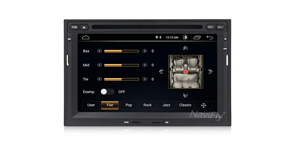Top Navifly Android8.1 Car Multimedia DVD Player For Peugeot 3005 3008 5008 Partner Berlingo Car radio ipod bt wifi GPS Navigation 12