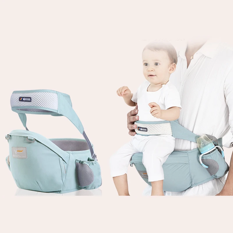 Honeylulu Seat Belt Baby Waist Stool Sling For Newborns Breathable Kangaroo For Baby Ergoryukzak Hipsit Single Shoulder Backpack