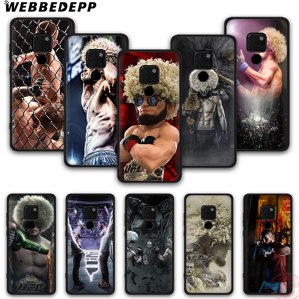 WEBBEDEPP Хабиб нурмагомедов ТПУ чехол для телефона Mate 10 20 30 Pro Lite Nova 2i 3i 3 4 5i 2 5 |