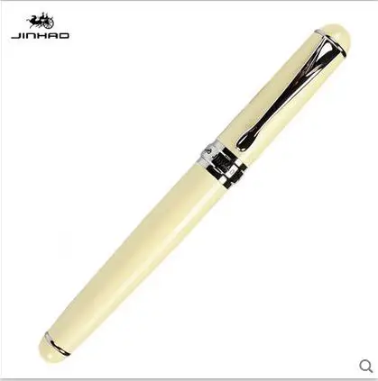 Jinhao X750 лакированная 15 цветов с серебристой отделкой перо для каллиграфии авторучка и пенал для карандашей Роскошные писать подарочные ручки - Цвет: T