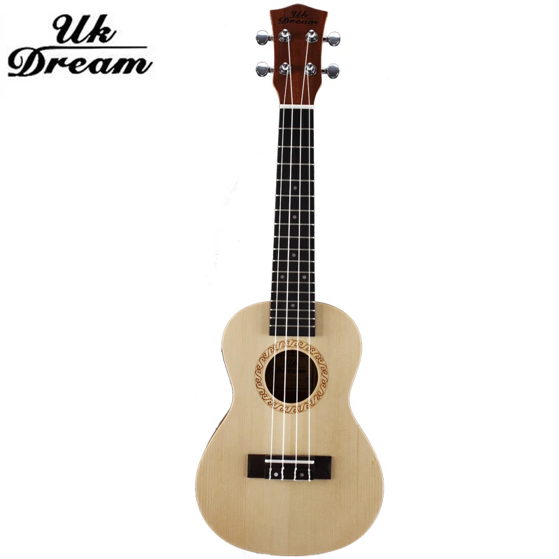 

23 Inch 17 Frets Ukulele Arched Mini Acoustic Guitar Spruce Surface Sapele 4 Strings Small Guitar Professional ukulele UC-510