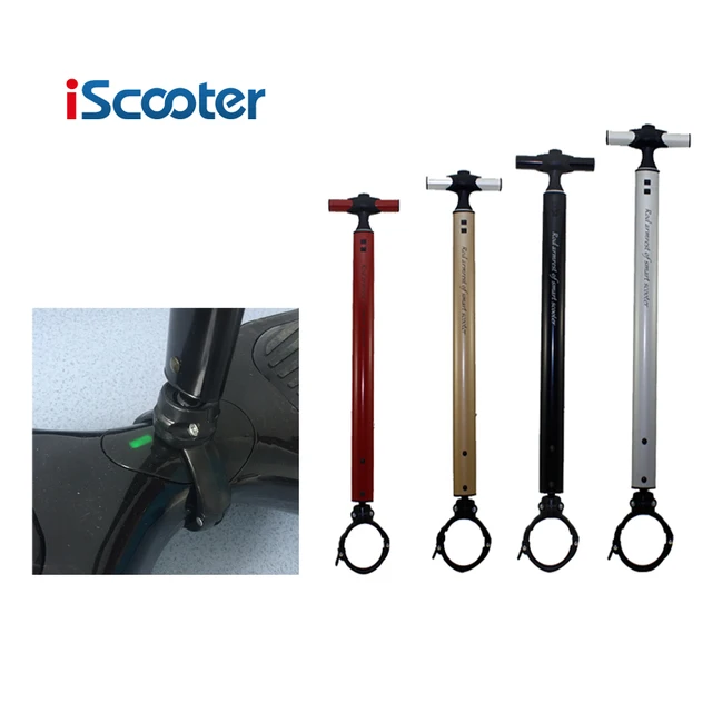 Iscooter hoverboard 10 дюймов/6.5 дюймов расширения ручка управления 2 колеса электрический самостоятельная балансировка мопедов hover доска