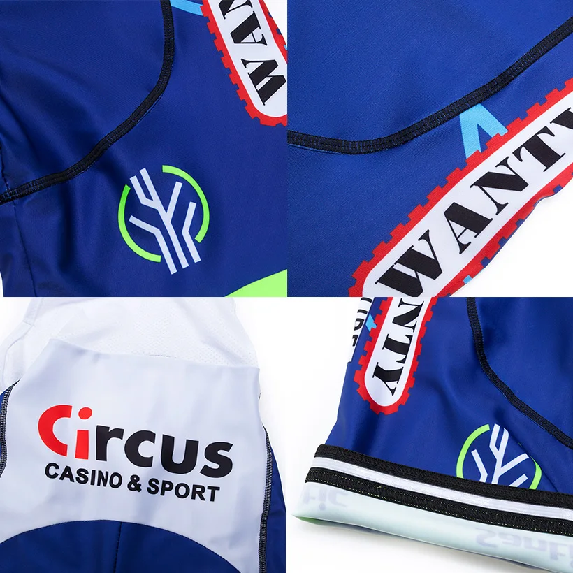 2019 Pro Team WANTY Cycling Jersey 9D Bib Set MTB Uniform Belgium Bike Clothing Bicycle Wear Clothes Mens Short Maillot Culotte