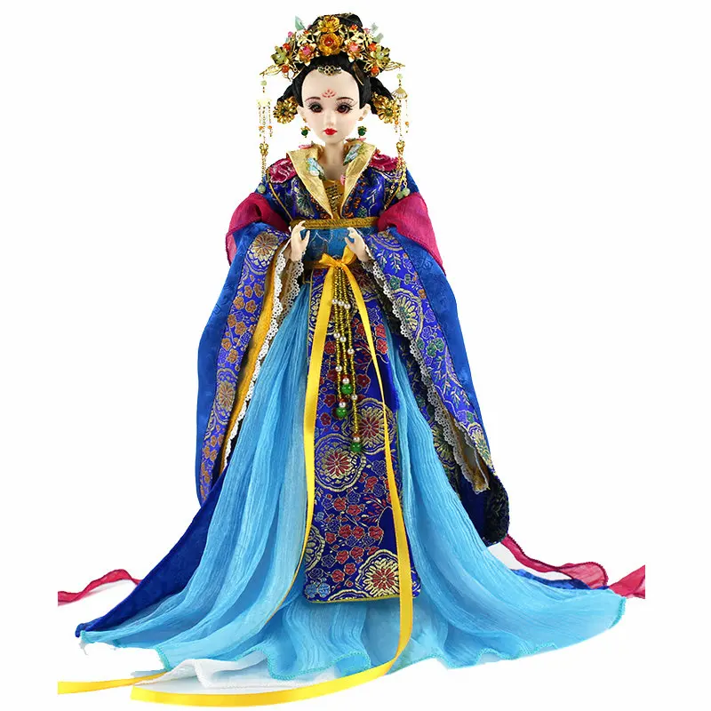 Imperial Concubine X Высокое качество ручной работы китайский Тан «наложница императора» XIAO beauty Doll 12 Соединенных Bjd 1/6 куклы игрушки девушка подарки коллекция - Цвет: Imperial Concubine X