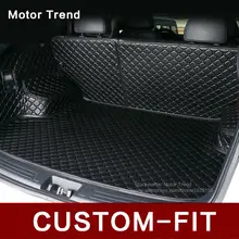 Custom fit car trunk mat for Camry RAV4 Accord Corolla Altima CRV Fusion Escape Focus Explorer 3D car styling cargo liner