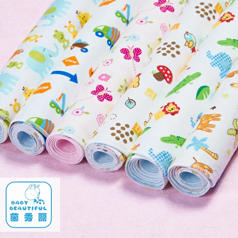 Hot 70x50cm Baby Infant Waterproof Urine Bed Mat Animal Reusable Diaper Travel Home Cover Burp Changing Pads